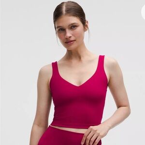 Lululemon Align tank Berry Rumble size 6 NWT